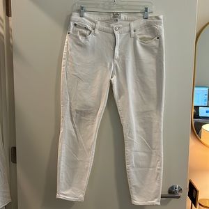 J.Crew White Toothpick Jean